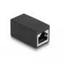DeLOCK adapteris RJ45 lizdas į RJ45 lizdą Cat.6 juodas