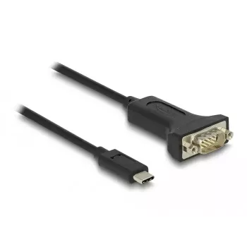 DeLOCK adapteris USB Type-C į RS-232 D-Sub 9 kontaktų kištuką 1 m
