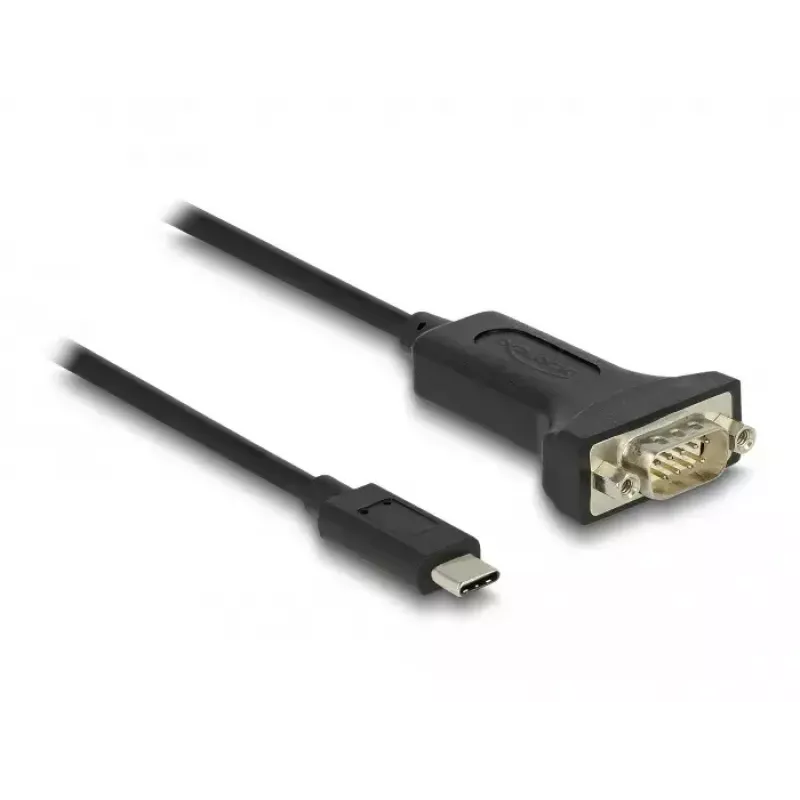 DeLOCK adapteris USB Type-C į RS-232 D-Sub 9 kontaktų kištuką 1 m