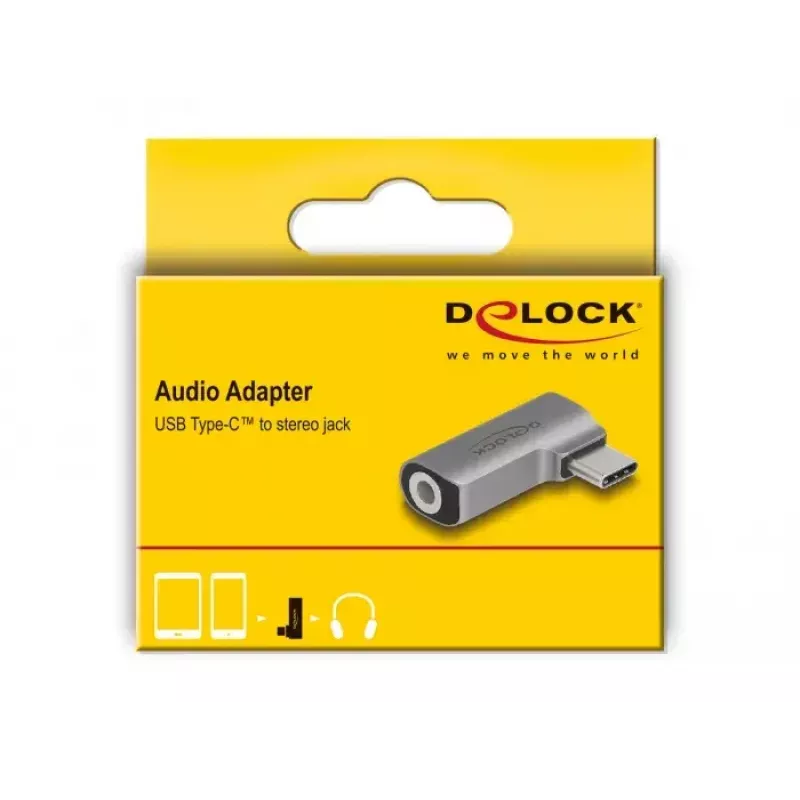DeLOCK garso plokštė 64192 USB 2.0 kanalai 32 bitai 100 dB