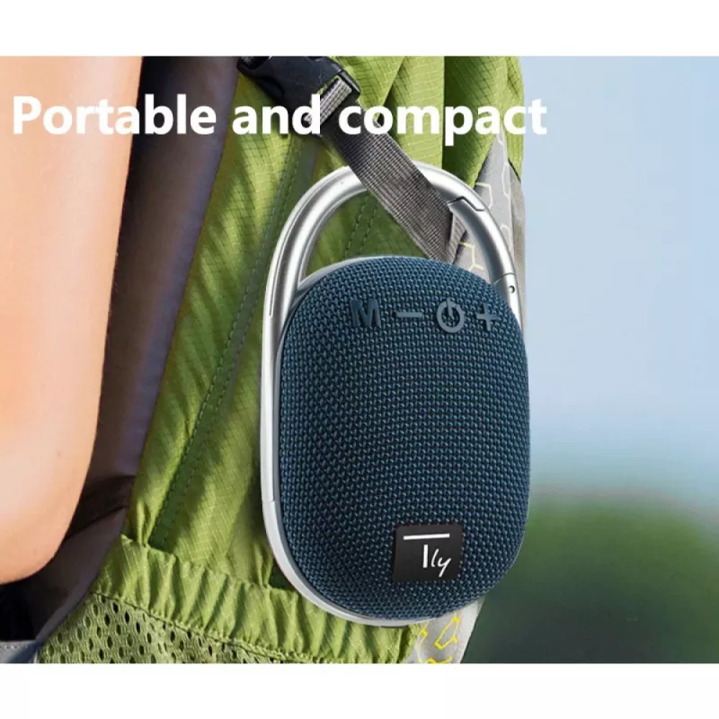 Techly ICASBL321BL nešiojama / vakarėlių kolonėlė Mono nešiojama kolonėlė Mėlyna 5 W