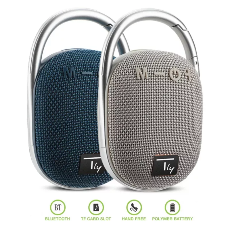 Techly ICASBL321BL nešiojama / vakarėlių kolonėlė Mono nešiojama kolonėlė Mėlyna 5 W