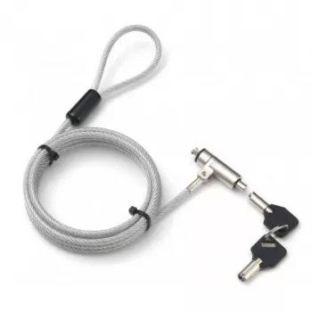 Techly Wedge-Lock apsaugos sistemos užraktas nešiojamam kompiuteriui, kabelis 1,8 m