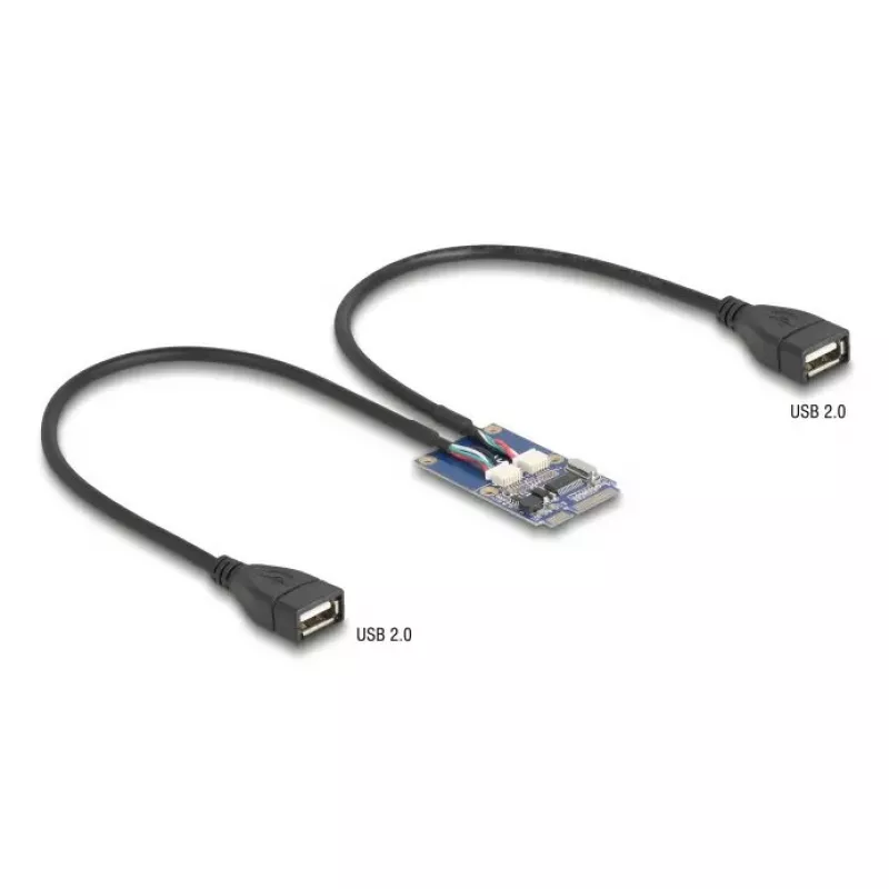 DeLOCK 64346 Vidinis USB 2.0 adapteris Mini PCI Express Kištukas