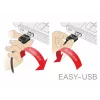USB laidas DeLOCK 83848 USB 2.0 1m USB A Micro-USB B juodas