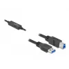 USB laidas DeLOCK 85379 USB 3.2 Gen 1 5 m USB A USB B juodas