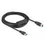 USB laidas DeLOCK 85379 USB 3.2 Gen 1 5 m USB A USB B juodas