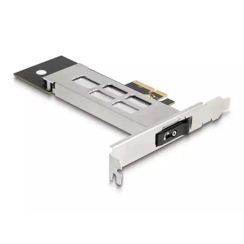 DeLOCK mobilus dėklas PCI Express kortelė 1 x M.2 NVMe SSD žemo profilio