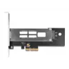 DeLOCK mobilus dėklas PCI Express kortelė 1 x M.2 NVMe SSD žemo profilio