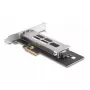 DeLOCK mobilus dėklas PCI Express kortelė 1 x M.2 NVMe SSD žemo profilio