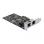 DeLOCK PCI Express x2 kortelė su 2 x RJ45 2,5 Gigabit LAN RTL8125