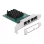 Tinklo plokštė DeLOCK 89025 vidinė Ethernet 1000 Mbit/s
