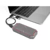 SSD korpusas DeLOCK 42015 pilkas M.2 20 Gbit/s USB Type-C