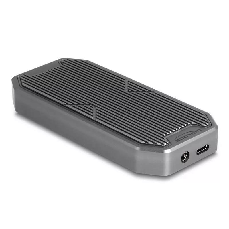 SSD korpusas DeLOCK 42015 pilkas M.2 20 Gbit/s USB Type-C