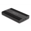 SSD dėklas DeLOCK 42022 išorinis dėklas USB 20 Gbps 2 x M.2 NVMe PCIe SSD