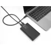 SSD dėklas DeLOCK 42022 išorinis dėklas USB 20 Gbps 2 x M.2 NVMe PCIe SSD