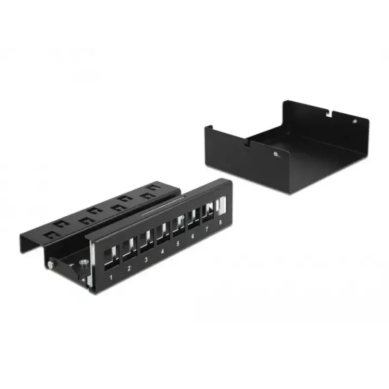 Keystone Patch Panel DeLOCK 43413 8 Port Juoda