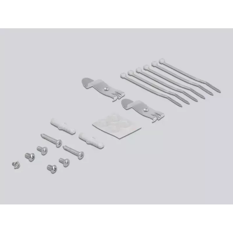 Patch Panel DeLOCK Keystone 6 prievadų juoda