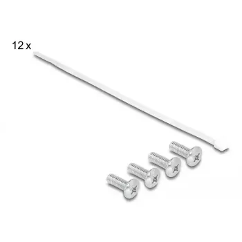 Patch panel DeLOCK 66874 1U Juoda Metal Rack capacity 1U
