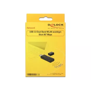 Tinklo plokštė DeLOCK 12463 WLAN 867 Mbit/s