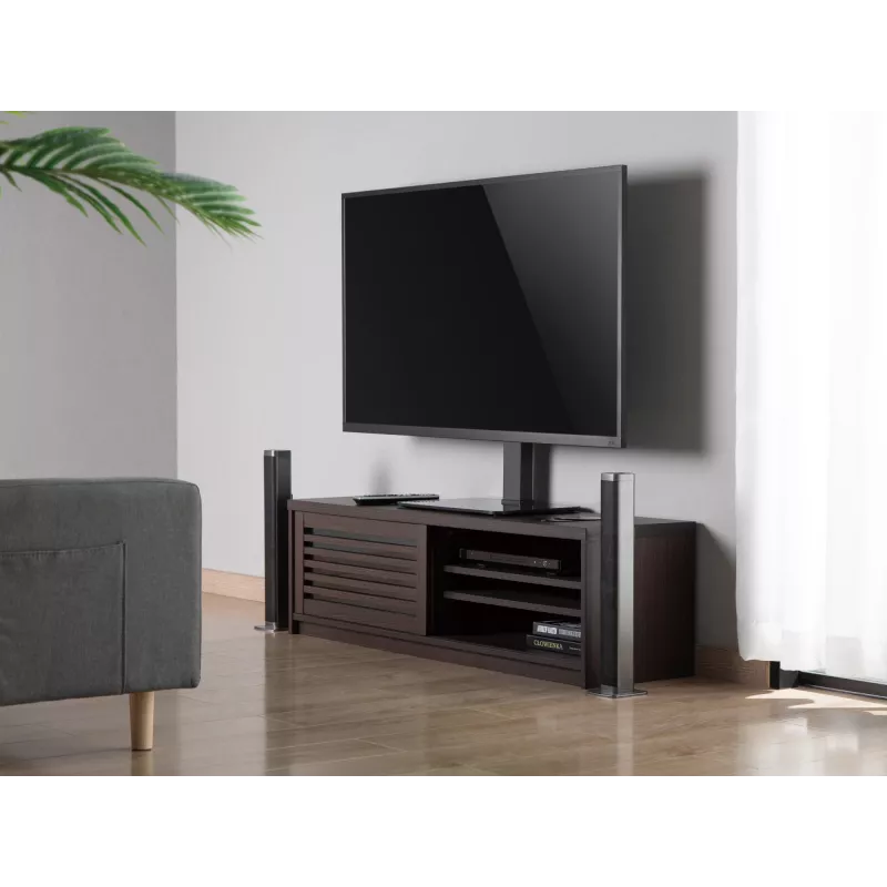 Equip 32–55 colių universalūs TV stovai, juodi, 40 kg talpa 32–55 colių ekranams