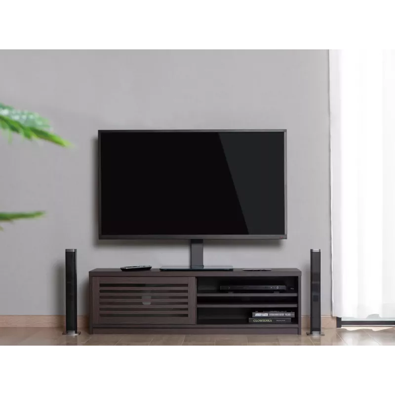 Equip 32–55 colių universalūs TV stovai, juodi, 40 kg talpa 32–55 colių ekranams