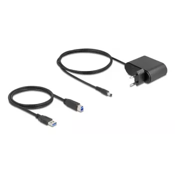 DeLOCK 64332 dokinė stotis USB 3.2 Gen 1 HDD SSD 2.5 3.5 juoda