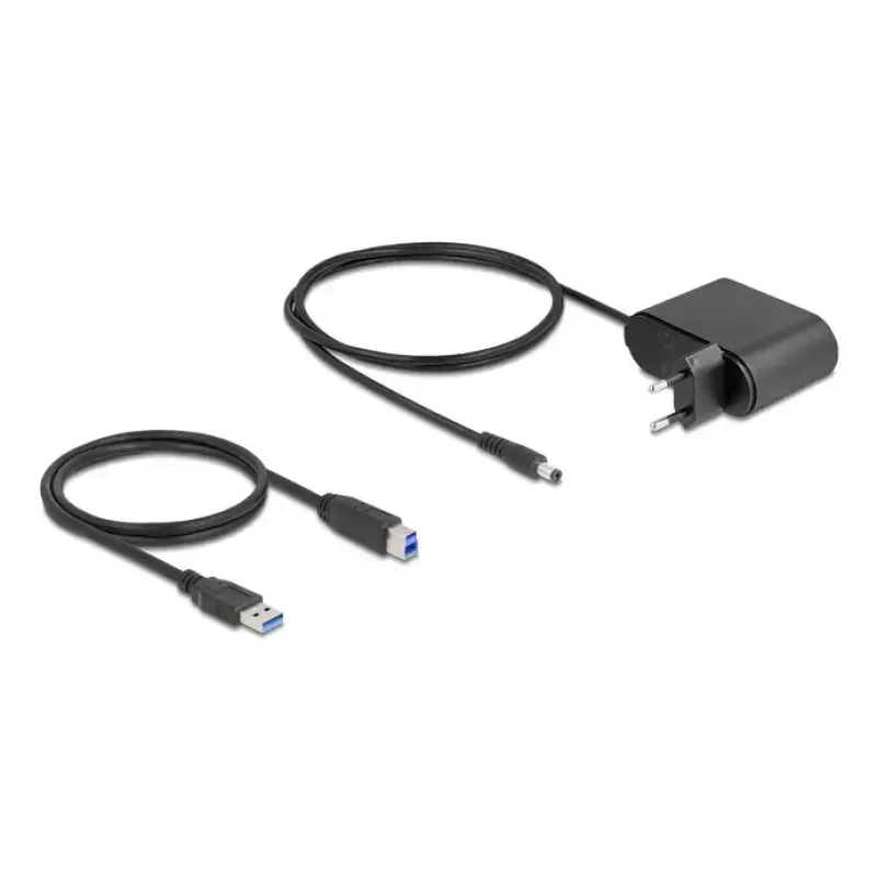 DeLOCK 64332 dokinė stotis USB 3.2 Gen 1 HDD SSD 2.5 3.5 juoda