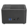 DeLOCK 64332 dokinė stotis USB 3.2 Gen 1 HDD SSD 2.5 3.5 juoda