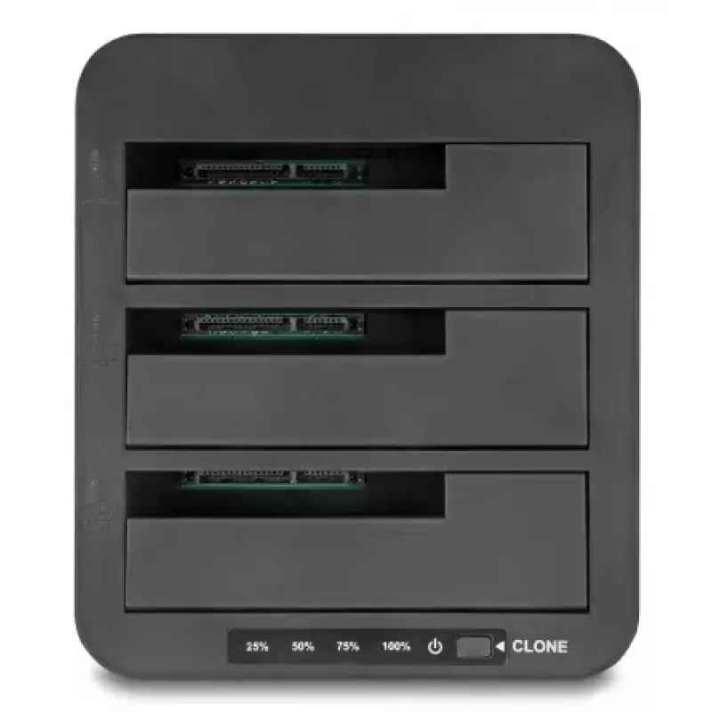 DeLOCK 64332 dokinė stotis USB 3.2 Gen 1 HDD SSD 2.5 3.5 juoda