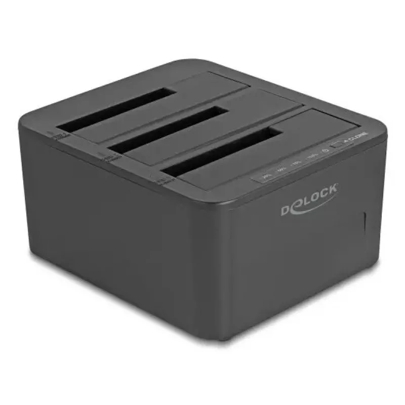 DeLOCK 64332 dokinė stotis USB 3.2 Gen 1 HDD SSD 2.5 3.5 juoda
