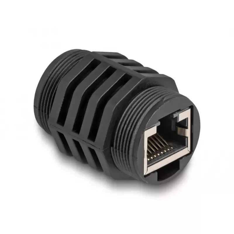 DeLOCK RJ45 Cat.6A įmontuojamas modulis su IP67 apsauga nuo dulkių ir vandens