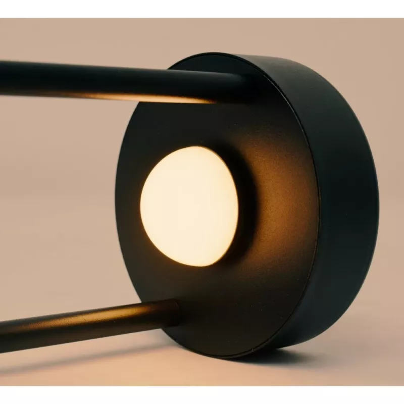 Techly I-LAMP-TABLE1 stalinė lempa Neišimama(s) lemputė(s) 3 W LED Juoda