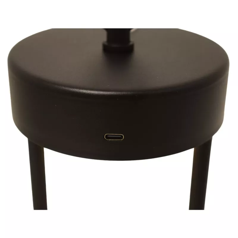 Techly I-LAMP-TABLE1 stalinė lempa Neišimama(s) lemputė(s) 3 W LED Juoda