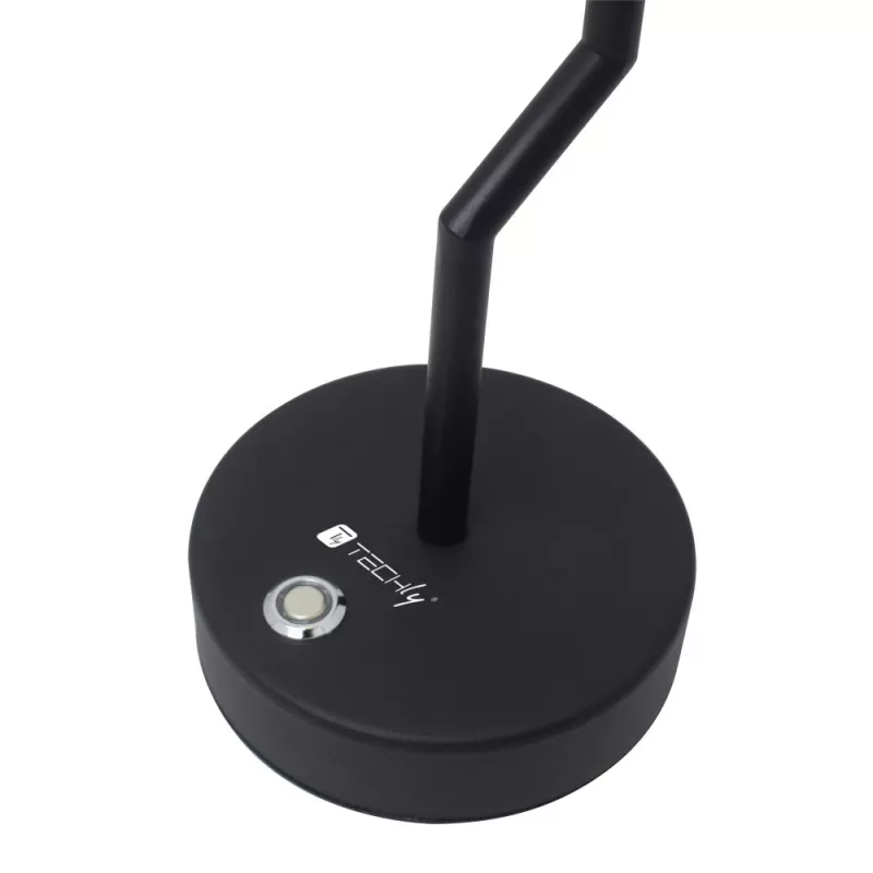 Techly I-LAMP-TABLE2 stalinė lempa Nekeičiama (-os) lemputė (-ės) 2 W LED Juoda, Balta