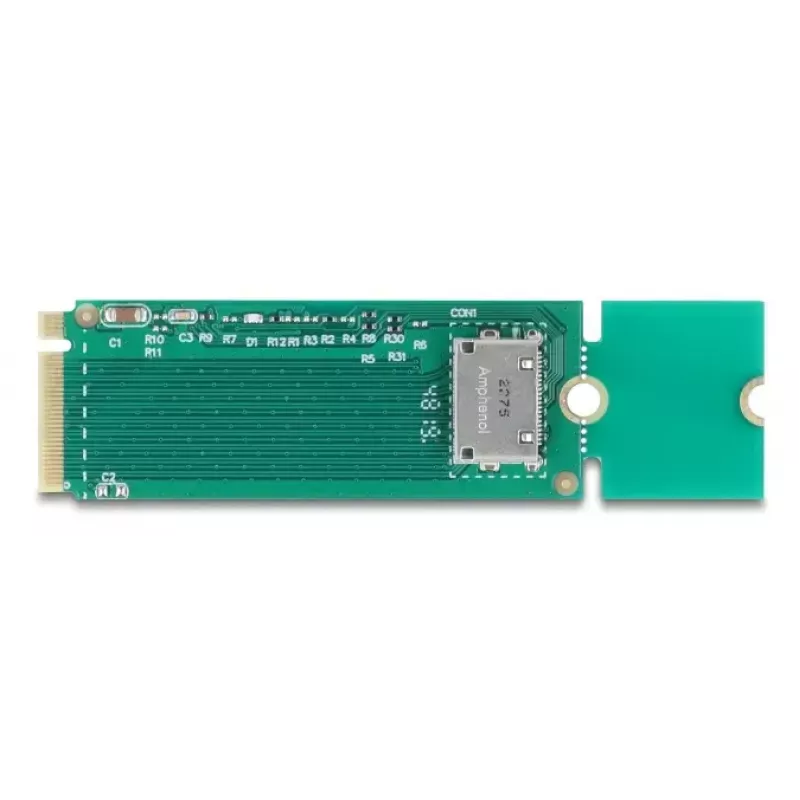 DeLOCK sąsajos kortelės / adapteriai Vidinis SFF-8612 DeLOCK 64348 M.2 SFF-8612 Vyriška Žalia