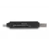 Kortelių skaitytuvas DeLOCK 91004 USB 3.2 Gen 1 Type-A Type-C juodas