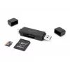 Kortelių skaitytuvas DeLOCK 91004 USB 3.2 Gen 1 Type-A Type-C juodas