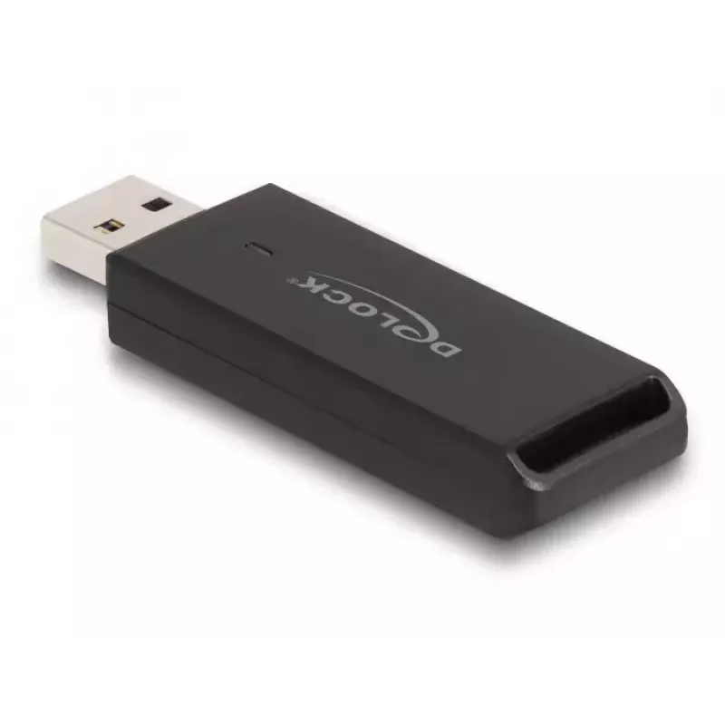 Kortelių skaitytuvas DeLOCK 91002 USB Juoda MicroSD SD SDHC SDXC 5000 Mbit/s
