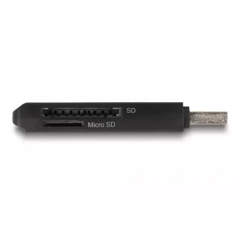 Kortelių skaitytuvas DeLOCK 91002 USB Juoda MicroSD SD SDHC SDXC 5000 Mbit/s