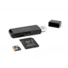 Kortelių skaitytuvas DeLOCK 91002 USB Juoda MicroSD SD SDHC SDXC 5000 Mbit/s