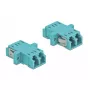 Skaidulinės optikos adapteris DELOCK LC jungtis–jungtis OM3 dvipusis (2 vnt. pakuotėje)