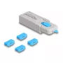 DeLOCK HDMI prievadų blokatorių rinkinys 4 vnt. + atrakinimo įrankis HDMI lizdams