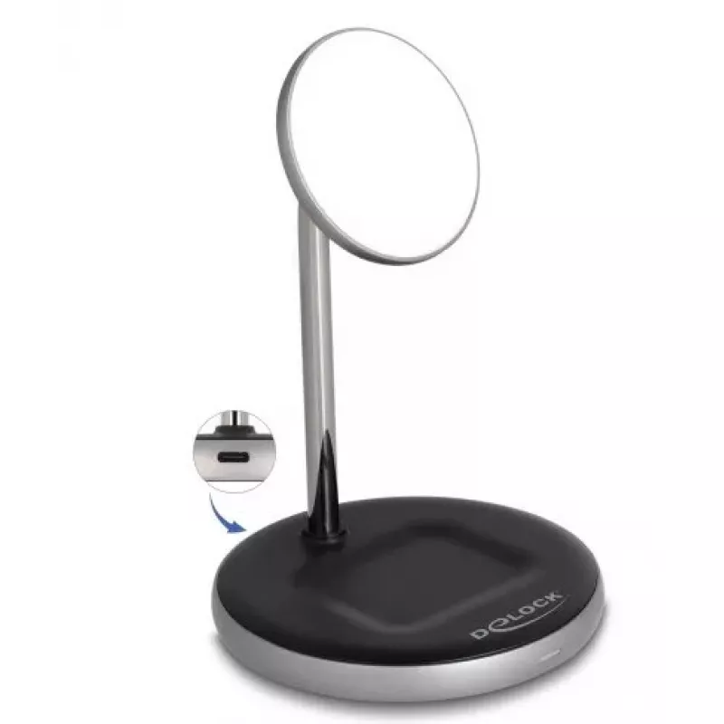 Belaidis įkroviklis DeLOCK 66468 2 viename 5W 7.5W 10W 15W