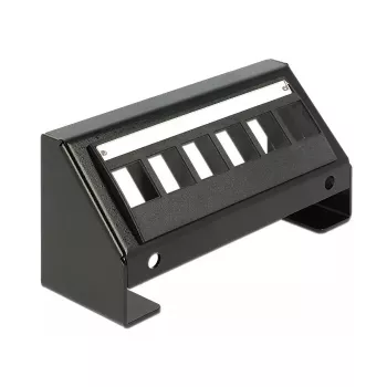 Montavimo rinkinys DeLOCK 86268 juodas metalas plastikas