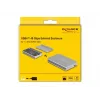SSD dėžutė DeLOCK 42018 Sidabrinė M.2 40 Gbit/s USB Type-C