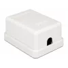 Paviršinis lizdo dėžutė DeLOCK 86248 Balta 52mm x 25.5mm x 39mm