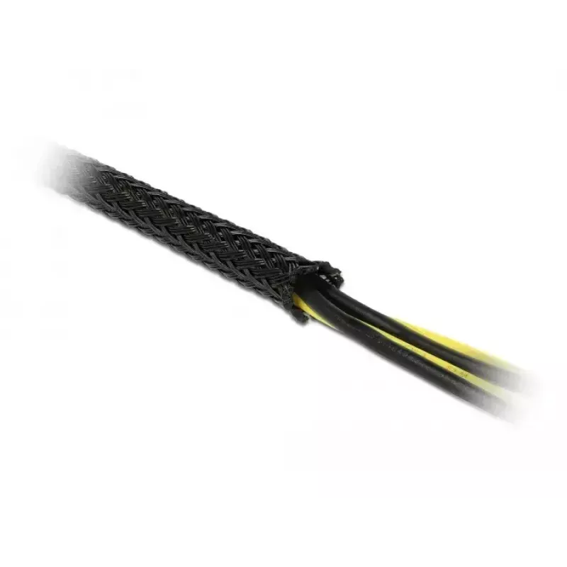 Pintas apvalkalas DeLOCK 18904 10 m x 25 mm juodas