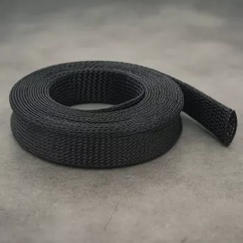 Pintas apvalkalas DeLOCK 18904 10 m x 25 mm juodas