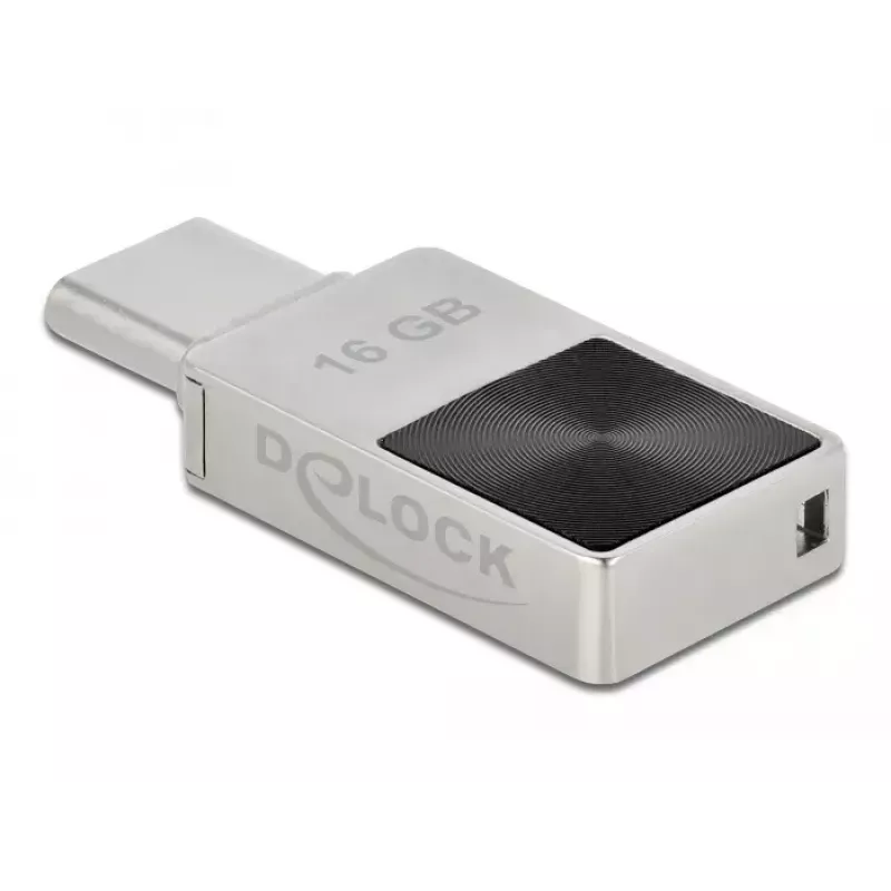 USB atmintinė DeLOCK 16 GB USB-C 5 Gbps metalinis korpusas
